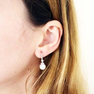boucles d'oreilles perle